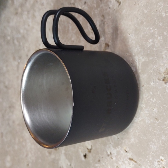 Starbucks 2017 Matte Black Espresso Cup Ornament - Picture 3 of 6